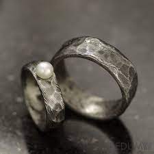 Rustic Wedding Ring Engagement Ring Custom Stainless Etsy Wedding Rings For Women Wedding Rings Engagement Country Wedding Rings