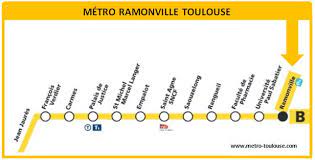 Cette ligne à haute fréquence permet de créer une desserte performante de. Metro Ramonville Toulouse Ligne B Plan Horaires Metro Ramonville