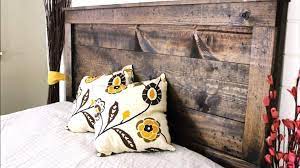 Check out these do it yourself ideas for your bedroom decor and make something fabulous this weekend! How To Make A Charming Rustic Headboard For Only 20 The Saw Guy