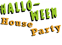 Get your roommate something to cuddle up to while they read or binge tv with a decorative throw pillow. Halloween House Party By Omelette Ebbybebby Gothcosmos Malisa