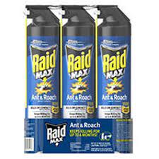 Raid ant & roach killer outdoor fresh scent aerosol. Raid Max Ant And Roach Killer 3ct 14 5 Oz Walmart Com Walmart Com