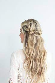 The Cutest Braided Crown Hairstyles On Pinterest Penteados Cabelo Penteados Com Tranca