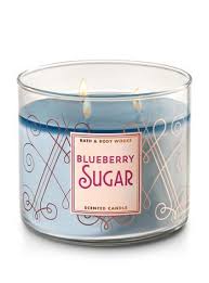 Amazon Com Bath And Body Works White Barn Blueberry Sugar Scented 3 Wick Candle For 2017 14 5 Ounce Home Kitchen
