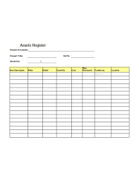 Type of bank reconciliation excel template. Fixed Asset Register Format Pdf