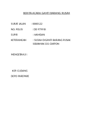 Contoh dialog komplain pelanggan contoh adat. Top Pdf Contoh Format Berita Acara Rekonsiliasi Inventaris Barang 123dok Com