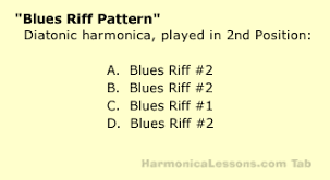 Blues Harmonica Riffs Beginner Bluesharp Instruction And