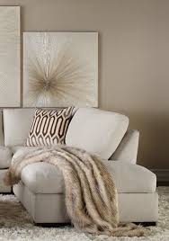 Cozy Glam Sechura Throw Del Mar Sectional Living Room Wall Color Beige Living Rooms Living Room Inspiration