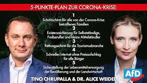 Alice elisabeth weidel ( 6. Corona Krise Afd Legt 5 Punkte Sofortprogramm Vor Alternative Fur Deutschland
