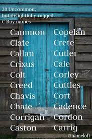 Classic names are usually the names we give to out babies because of its symbol and popularity. Baby Name Generator Baby Name Generator 20 Uncommon C Names For Boys Babyname Namegenerator Babyname Namegenerator Uncommon Baby Names Baby Name Generator Trendy Baby Boy Names