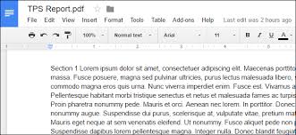 How To Convert Pdf Files And Images Into Google Docs Documents