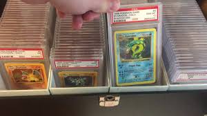 Although we normally do not recommend buying raw cards if you do send them to psa. Smpratte How To Store Psa Graded Cards Youtube