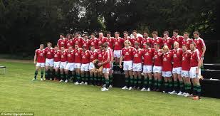 Outstanding in this season's six nations. British Lions Team Photo 2013 Tour To Australia Daily Mail Online