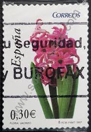 Sellos España 2007 Jacinto de la serie Flora y Fauna - Filatelia: Sellos y  Estampillas