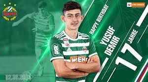 Yusuf demir steht deshalb nicht nur bei borussia dortmund oder dem fc barcelona auf der liste. Sk Rapid Wien Happy Birthday Yusuf Demir Wir Gratulieren Unserem Nachwuchstalent Zum 17 Geburtstag Facebook