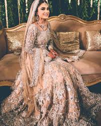 An Elegant Lengha For Reception Asian Bridal Dresses Desi Wedding Dresses Pakistani Bridal Dresses