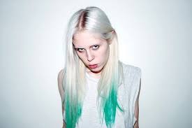 Whether your hair is blonde, brown, black, red, or gray, use the same precautions and measures to prevent your hair from turning green during and after a swim. White Blonde Green Hair Jenkku2 Flickr