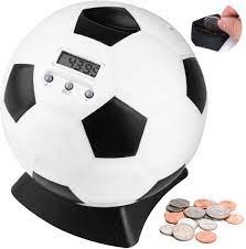 Football bank builder works on the 2.5 under over goal market. Amazon Com Lefree Coin Bank Soccer Shape Piggy Bank With Automatic Lcd Display Perfect Kid S Money Counting Soccer Ball Coin Bank For Kids Friends Adults Toys Games
