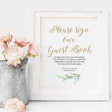Links to external websites are provided as a convenience and should not be construed as an endorsement by the u.s. Please Sign Our Guest Book And Leave A Message Printable Etsy