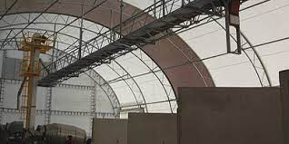 Our company was founded after years in the commodity and fertilizer storage custom fabric buildings built to your exact size demands create maximum storage space with no interior columns. Fertilizer Fabric Buildings Ideal For Covered Storage By