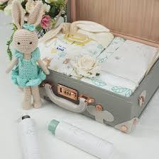 Soft rattles and stuffed animals make for gifts the little one can cuddle with. Luxury Unisex Baby Gift Collection Naturalbabybox Co Uk