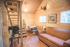 Onawa / blue lake koa holiday sitetypes. Creekside Cabin Gallery