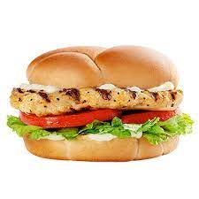 Marinade for 30 minutes (or up to 4 hours). Grilled Chicken Fillet Sandwich