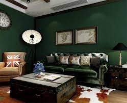 Dark green wallpaper for walls. Non Woven Wallpapers Simple Pure Plain Dark Green Emerald Wallpaper Living Room Sofa Background Wall 0 53 10m Weiqi Buy Online In Guernsey At Guernsey Desertcart Com Productid 68677405
