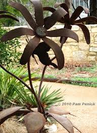 Thank you for my x4 gorgeous metal flowers i recieved today. Flowers Metal Art Diy Metal Garden Art Scrap Metal Art