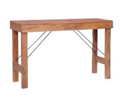 The f2 table from nils frederking stands out as being one of the fastest tables to set up and fold away. Vidaxl Folding Console Table 130x40x80 Cm Sold Reclaimed Wood Vidaxl Co Uk