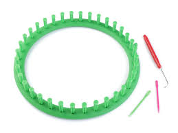 A knitting machine should make the process of creating knit fabric as easy as possible while still allowing the knitter's kruh knits used to be the big machine knitting supplier, but they went out of. Knitting Round Loom Set For Shawls Snoods Hats O24 Cm Stoklasa Haberdashery And Fabrics