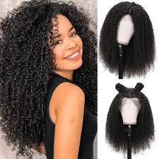 See more ideas about natural hair styles, hair styles, curly hair styles. Sunber Brazilian Kinky Curly Human Hair Wigs With Baby Hair 150 Densi