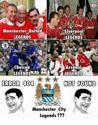 We would like to show you a description here but the site won't allow us. Cand Manchester United Liverpool Legends Legends Chelsea Arsenal Legends Legends Not Found Error 404 Mcfc Manchester City Legends Arsenal Meme On Me Me