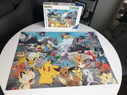Buy jigsaw puzzles for the avid collector or for some fun! Just Finished This Pokemon Puzzle 1500 It Took 2 Days Jigsawpuzzles