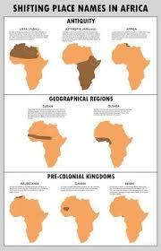 Huh I Ve Never Heard About How Names Can Change Like This This Is A Very Informative Map Africa Ancient Maps Map
