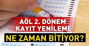Maybe you would like to learn more about one of these? Aol 2 Donem Kayit Yenileme Ne Zaman Bitiyor 2019 Acik Lise Kayit Yenileme Takvimi Takvim