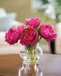 Below is a list of the exact flowers i used for this arrangement. Capture Permanent Garden Beauty With Peony Silk Flower Centerpiece At Petals
