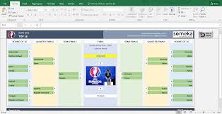 Euro 2016 Excel Template