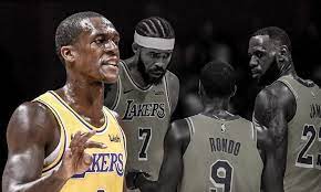 Lakers News Rajon Rondo Surprised By Lebron James Leadership Lebron James Lebron Lakers