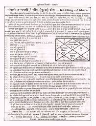 Casting Of Mars Hindi Astrology Jyotish Astrology Learn Astrology