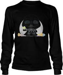 Dark vador kawaii / fashion protective case kawaii fun keychain design skin glagoods black darth vader star wars silicone airpod case for airpods 1 2 cartoon animal character silicone cover. Star Wars Darth Vader Kawaii Easter Funny Cartoon Shirt T Shirt Classic