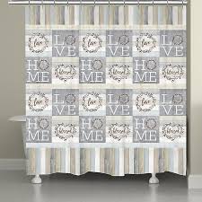 Before choosing a shower curtain ask yourself what look you are going for. Loving Home Shower Curtain In Grey White Bed Bath Beyond