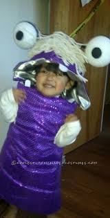 Find great deals on ebay for boo monsters inc costume. Sweet Little Diy Monsters Inc Boo Costume For A Toddler
