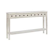 Cream console table with drawers. Paloma Cream 4 Drawer Console Table Kirklands