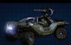 Halo Warthog Arguably The Most Well Known Vehicle In Any Game The Warthog Is A 4 Wheel Drive Military Style Roamer Colore Halo Warthog Halo Video Game Halo