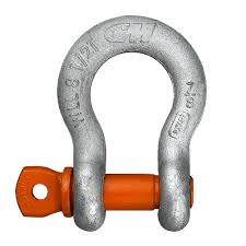 Astm f1554 grade 36, a36 or a307; 7 8 Screw Pin Anchor Shackle Spa Cm 8 5 Ton Capacity Slings Unlimited