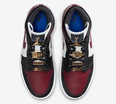 Women S Air Jordan 1 Mid Releasing With Gold Pendants The Elite Sneakers