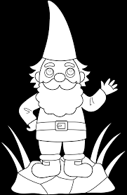 Need a laugh on a gloomy day? Download Garden Gnome Coloring Pages Drawing Full Size Png Image Pngkit