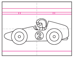Draw A Race Car Art Projects For Kids