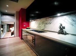 black and red kitchen design acnn decor