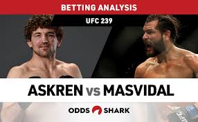 Jorge masvidal knocked ben askren out cold with a flying knee. Ufc 239 Askren Vs Masvidal Preview And Pick Odds Shark